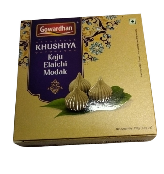 Gowardhan kaju Elachi Modak 250gm