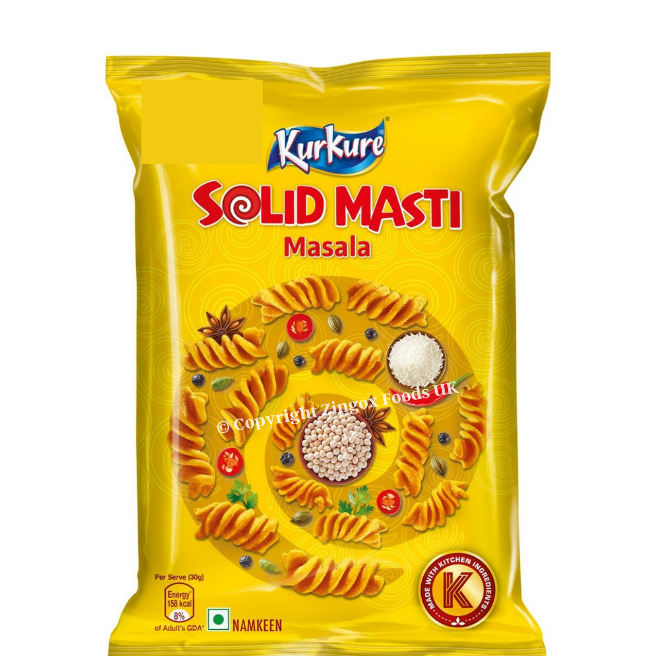 Kurkure Solid Masti Masala Twisteez 80g